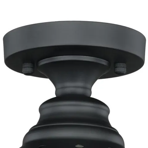 Cheap Patriot Lighting® Keenan Oil Rubbed Bronze 1 Light Semi-Flush Mount Ceiling Light