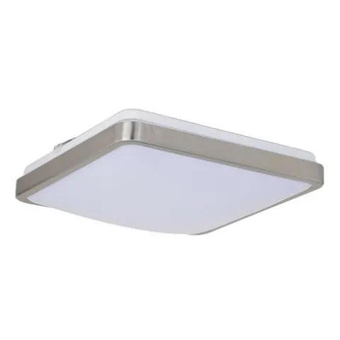 Cheap Patriot Lighting® Kriti Satin Nickel Integrated Led Flush Mount Ceiling Light