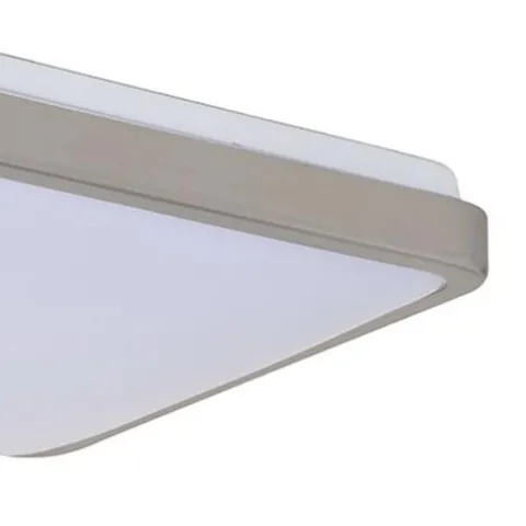 Cheap Patriot Lighting® Kriti Satin Nickel Integrated Led Flush Mount Ceiling Light