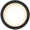 Cheap Patriot Lighting® Led Black Metal Plug-In Under Cabinet Puck Light