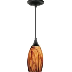 Cheap Patriot Lighting® Milano Oil Rubbed Bronze Mini Pendant