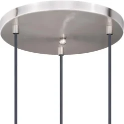 Cheap Patriot Lighting® Millie Satin Nickel 3 Light Mini Pendants