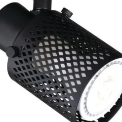 Cheap Patriot Lighting® Niles 1-Light Black Led Track Lighting Head