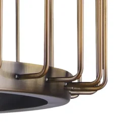 Cheap Patriot Lighting® Paz Gold 3-Light Pendant