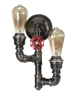 Cheap Patriot Lighting® Pippa Weathered Bronze 2-Light Vanity Light