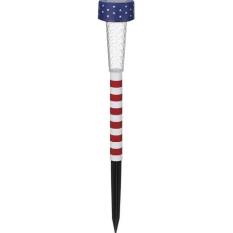 Cheap Patriot Lighting® Solar Led Patriotic Landscape Light 3-Pack