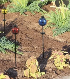 Cheap Patriot Lighting® Solar Integrated Led Ladybug Garden Light – Assorted