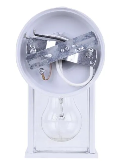 Cheap Patriot Lighting® Torean White Outdoor Wall Light