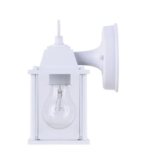 Cheap Patriot Lighting® Torean White Outdoor Wall Light