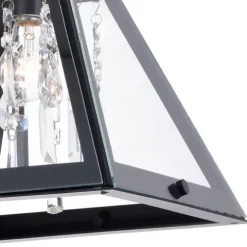 Cheap Patriot Lighting® Tremont Matte Black Semi-Flush Mount Ceiling Light
