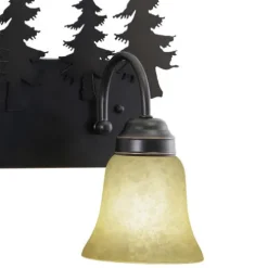 Cheap Patriot Lighting® Yosemite Burnished Bronze 2 Light Vanity Light