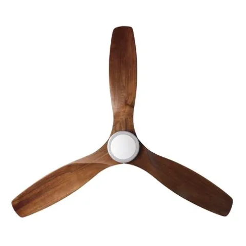 Cheapest Patriot Lighting® Matrix 52″ Matte Black & Brushed Silver Indoor/Outdoor Led Ceiling Fan