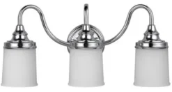 Cheapest Patriot Lighting® Barkley Chrome 3-Light Vanity Light