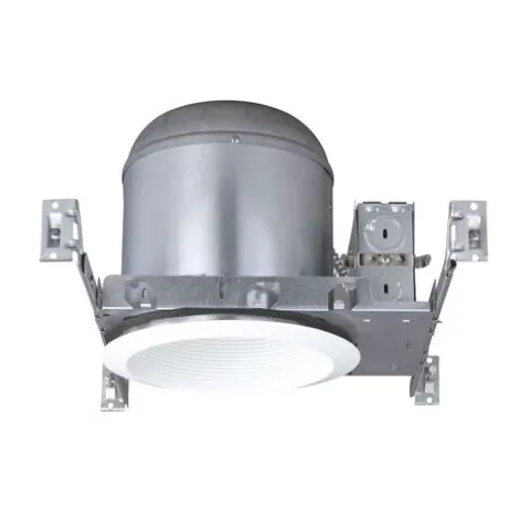 Cheapest Patriot Lighting® 6″ New Construction Airtight Recessed Light Housing With Baffle Trim – 4 Pack