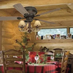 Cheapest Patriot Lighting® Yosemite Ii 3-Light Weathered Patina Led Ceiling Fan Light