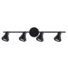 Cheapest Patriot Lighting® Blair Matte Black 4-Light Fixed Track Light