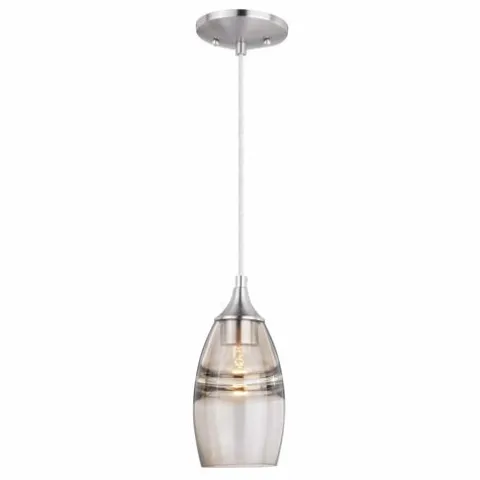 Cheapest Patriot Lighting® Milano Satin Nickel Mini Pendant