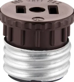 Cheapest Patriot Lighting® Socket Adapter 2-Pack Black
