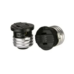 Cheapest Patriot Lighting® Socket Adapter 2-Pack Black