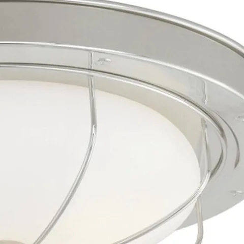 Cheapest Patriot Lighting® Marina Bay Polished Nickel 1-Light Flush Mount Ceiling Light