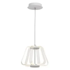 Cheapest Patriot Lighting® Suvi White Integrated Led Pendant