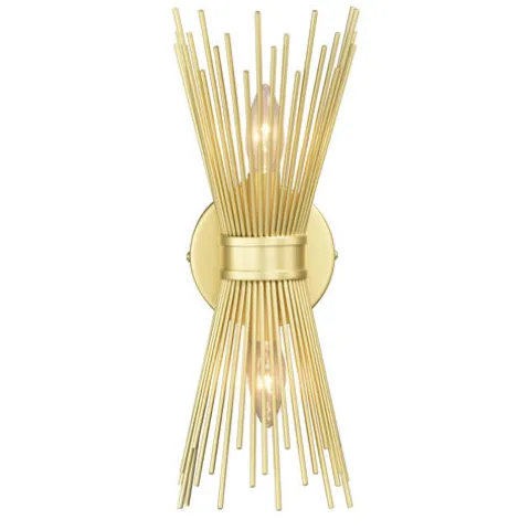 Cheapest Patriot Lighting® Nikko Gold Wall Light