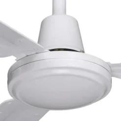 Cheapest Patriot Lighting™ Industrial 56″ White Indoor Ceiling Fan