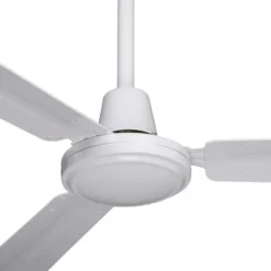Cheapest Patriot Lighting™ Industrial 56″ White Indoor Ceiling Fan