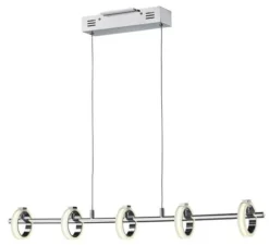 Cheapest Patriot Lighting Elegant Home Patriot Lighting® Elegant Home Clara 5-Light Chrome Led Island Light