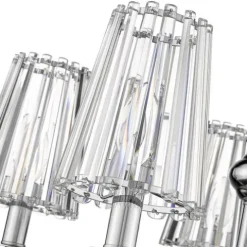 Cheapest Patriot Lighting® Elegant Home Erida Chrome 5-Light Chandelier