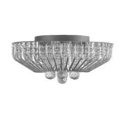 Cheapest Patriot Lighting® Mio Crystal 5-Light Flush Mount Ceiling Light