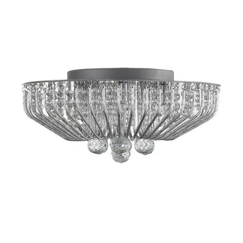 Cheapest Patriot Lighting® Mio Crystal 5-Light Flush Mount Ceiling Light