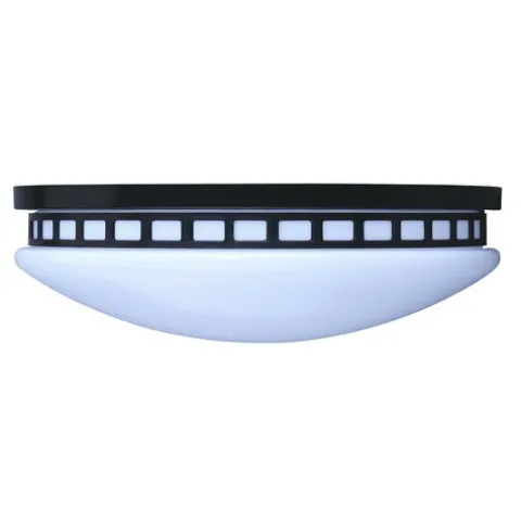 Cheapest Patriot Lighting® Julius Black Integrated Led Flush Mount Ceiling Light