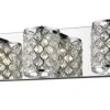Coupon Patriot Lighting® Azaria Chrome & Crystal 3-Light Vanity Light