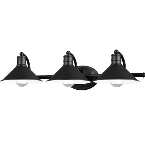 Coupon Patriot Lighting® Akron Oil Rubbed Bronze 3 Light Vanity Light