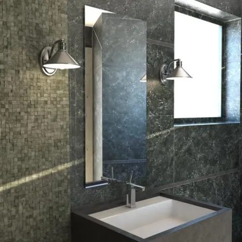 Coupon Patriot Lighting® Akron Matte White 1 Light Vanity Light