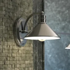 Coupon Patriot Lighting® Akron Matte White 1 Light Vanity Light