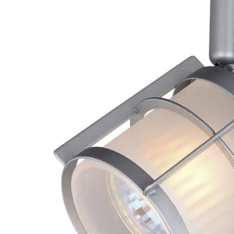 Coupon Patriot Lighting® Almora 1-Light Black And Silver Halogen Track Lighting Head