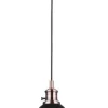 Coupon Patriot Lighting® Ava Ii Black And Copper 1-Light Mini Pendant