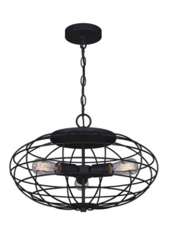 Coupon Patriot Lighting® Clairine Oil-Rubbed Bronze 3-Light Pendant