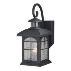 Coupon Patriot Lighting® Dualux Mercado Ii Oil-Rubbed Bronze Motion Sensor Outdoor Security Wall Light