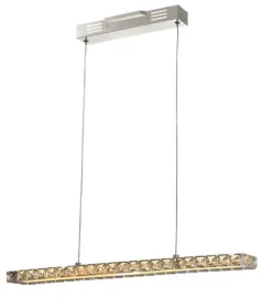 Coupon Patriot Lighting Elegant Home Patriot Lighting® Elegant Home Tanya Dimmable Led Rectangle Crystal Pendant Light