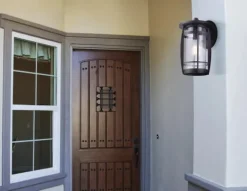 Coupon Patriot Lighting Elegant Home Patriot Lighting® Elegant Home Cask Oil-Rubbed Bronze Outdoor Wall Light
