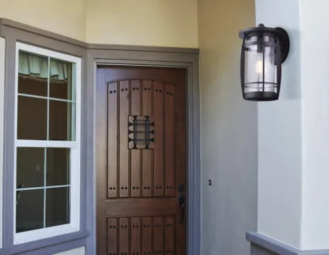 Coupon Patriot Lighting Elegant Home Patriot Lighting® Elegant Home Cask Oil-Rubbed Bronze Outdoor Wall Light