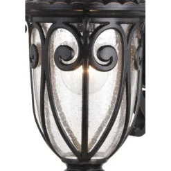 Coupon Patriot Lighting Elegant Home Patriot Lighting® Elegant Home Cheleste Textured Mahogany Outdoor Wall Light