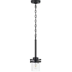 Coupon Patriot Lighting® Joska Matte Black 1-Light Mini Pendant