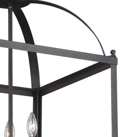 Coupon Patriot Lighting® Juliet Architectural Bronze 6 Light Pendant