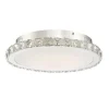 Coupon Patriot Lighting® Katia Chrome Integrated Led Flush Mount Ceiling Light