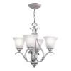 Coupon Patriot Lighting® Monrovia Brushed Nickel 4 Light Chandelier