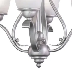 Coupon Patriot Lighting® Monrovia Brushed Nickel 4 Light Chandelier